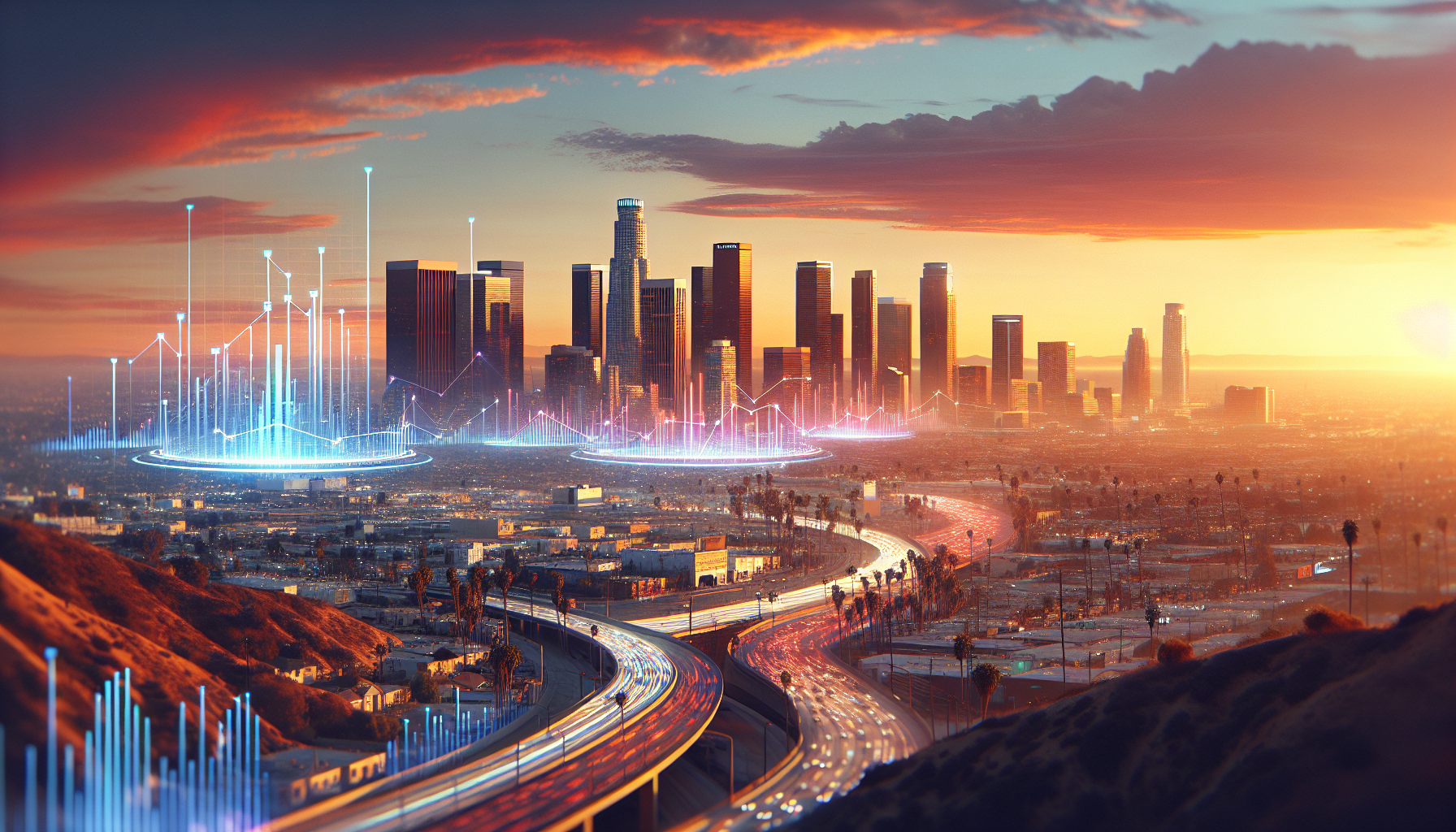 How LA shapes confidence over time - LA vs the world